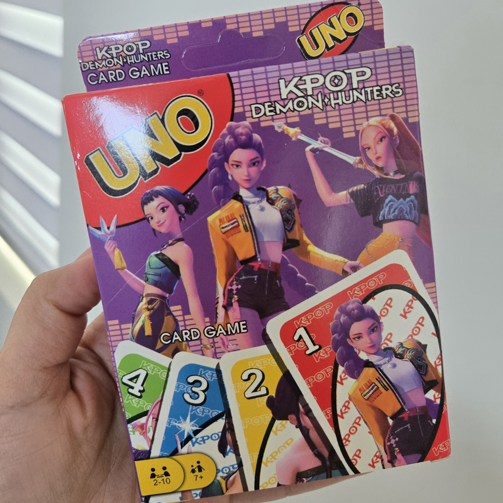 UNO KPOP Demon Hunters Card Game
